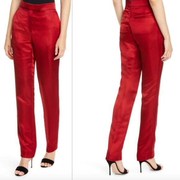 495 Nwt Helmut Lang Satin Lava Pant 